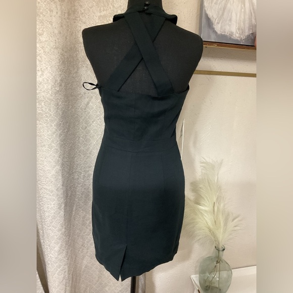 Aryn K Dress Mini Razor Back Gothic Grunge Punk Sz S Black Lined - Picture 4 of 15